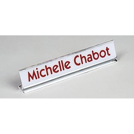 Accuform CUSTOM ENGRAVED SIGN HOLDER 2 X 8 PSH808GD PSH808GD